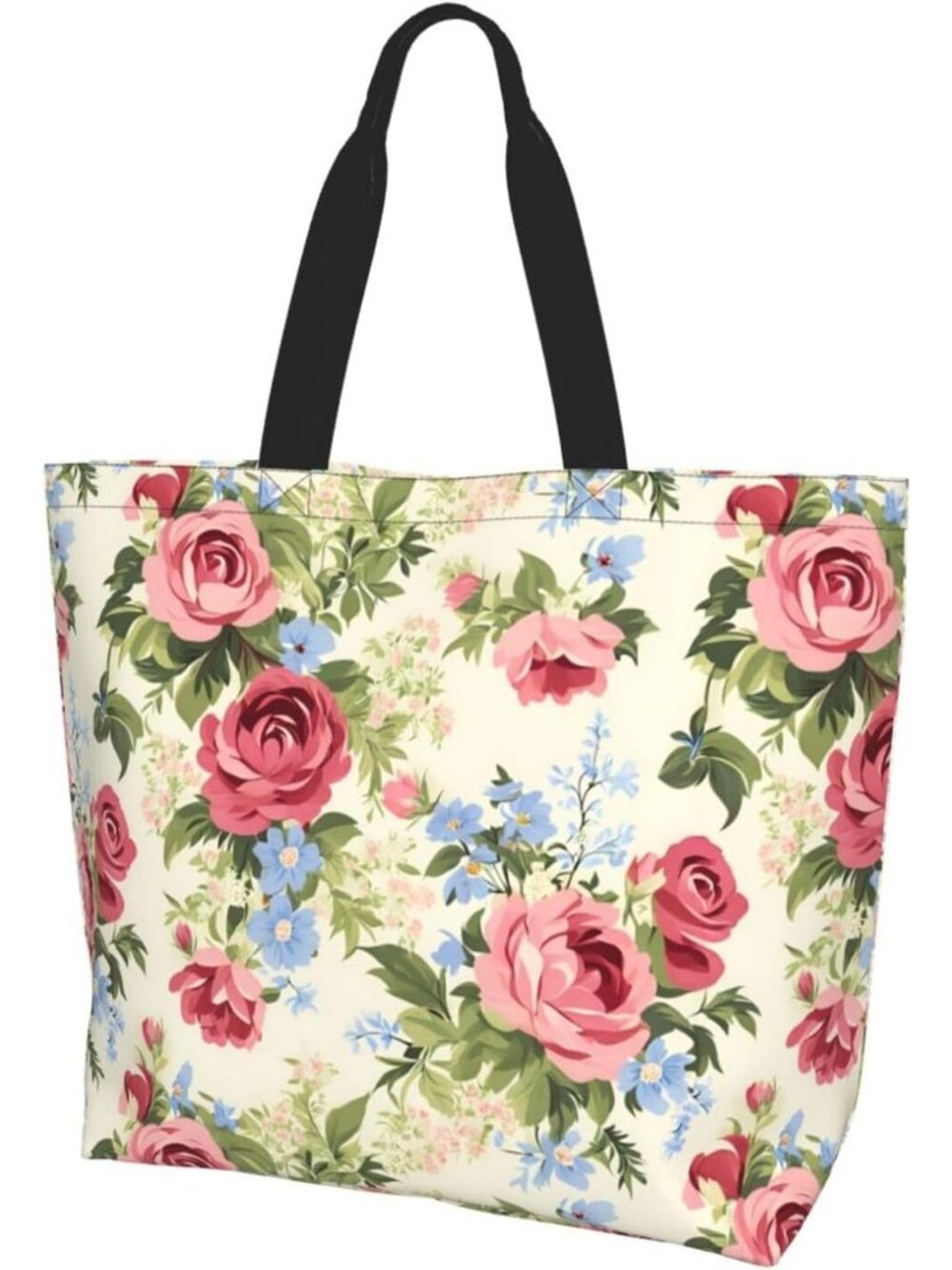 Tote Shoulder Bag Large Durable Reusable Eco-friendly Handbag Lightweight Stylis